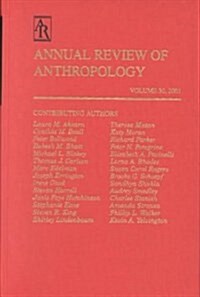 Annual Review of Anthropology (Hardcover)