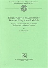 Genetic Analysis of Autoimmune Diseases Using Animal Models (Paperback)