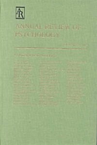 Annual Review of Psychology (Hardcover)