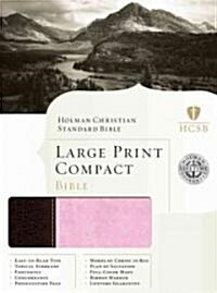 Large Print Compact Bible-HCSB (Imitation Leather)