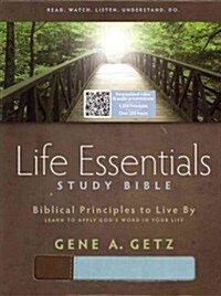 Life Essentials Study Bible-HCSB: Biblical Principles to Live by (Imitation Leather)