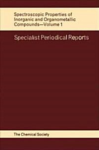Spect Properties Inorganic & Organometallic Compounds (Hardcover)