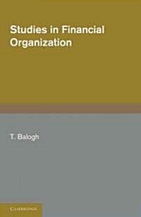 Studies in Financial Organization (Paperback)