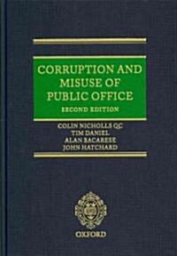 Corruption and Misuse of Public Office (Hardcover, 2 Revised edition)