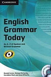 English Grammar Today Book with CD-ROM and Workbook : An A-Z of Spoken and Written Grammar (Package)