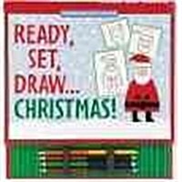 Ready, Set, Draw... Christmas! [With 4 Double-Ended Colored Pencils and Drawing Pad] (Spiral)