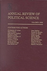 Annual Review of Political Science (Hardcover)