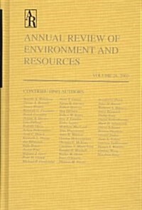 Annual Review of Environment and Resources 2003 (Hardcover)