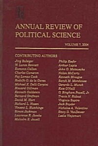 Annual Review of Political Science 2004 (Hardcover)