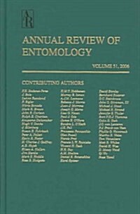 Annual Review of Entomology 2006 (Hardcover)