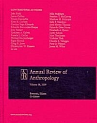 Annual Review of Anthropology 2009 (Hardcover)
