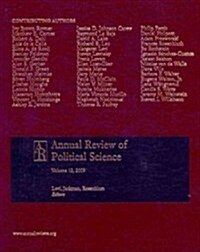 Annual Review of Political Science 2009 (Hardcover)