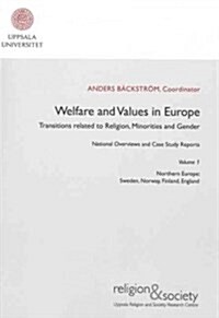 Welfare and Values in Europe (Paperback)