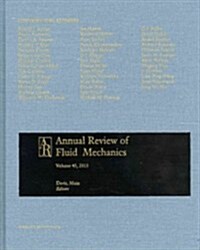 Annual Review of Fluid Mechanics 2013 (Hardcover)