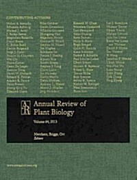 Annual Review of Plant Biology 2013 (Hardcover)