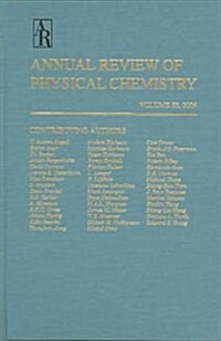 Annual Review of Physical Chemistry 2004 (Hardcover)