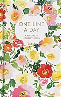 Floral One Line a Day: A Five-Year Memory Book (Other)