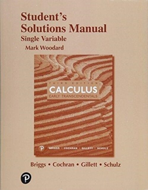 Student Solutions Manual for Single Variable Calculus: Early Transcendentals (Paperback, 3)