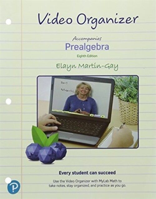 Video Notebook for Prealgebra (Loose Leaf, 8)