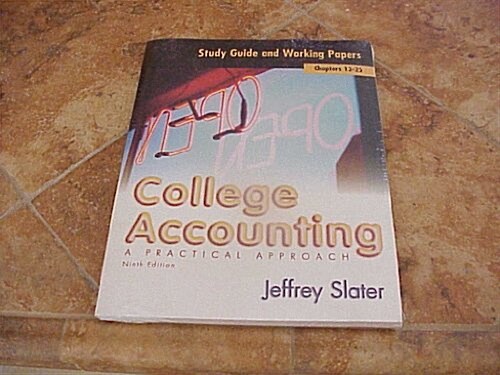 Study Guide & Working Papers for College Accounting: A Practical Approach, Chapters 13-25 (Paperback, 14)