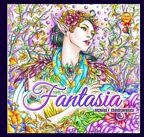 Fantasia: Adult Coloring Book (Ringbound, 2nd Revised edition)