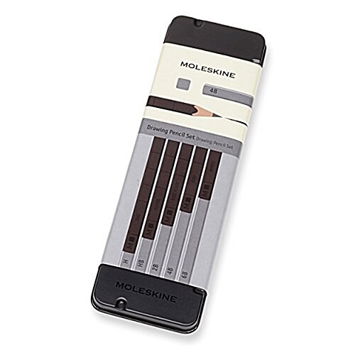 Moleskine Drawing Pencil Set, Graphite, 5 Pieces (Other)
