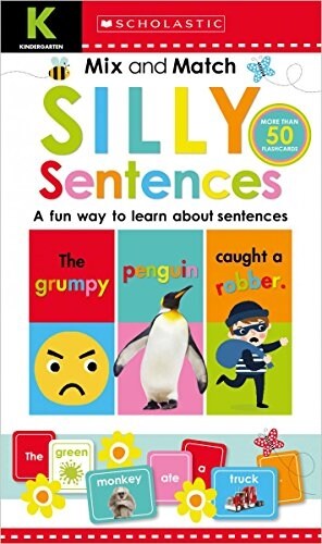 Mix & Match Silly Sentences Kindergarten Workbook: Scholastic Early Learners (Workbook) (Hardcover)