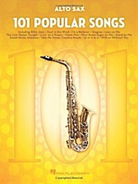 101 Popular Songs: For Alto Sax (Paperback)