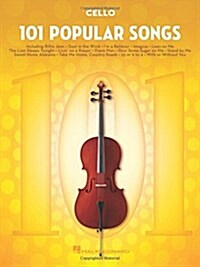 101 Popular Songs: For Cello (Paperback)