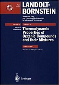 Densities of Halohydracarbons (Hardcover, 2003)