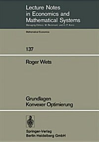 Grundlagen Konvexer Optimierung (Paperback)
