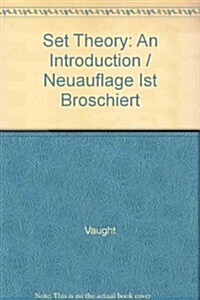 Set Theory: An Introduction / Neuauflage Ist Broschiert (Paperback)