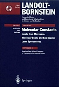 Rotational, Centrifugal Distortion and Related Constants of Diamagnetic Asymmetric Top Molecules (Hardcover, 2000)