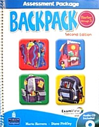 [중고] Backpack Level Starter~3: Assessment Package (2nd Edition, Spiral-bound + CD)