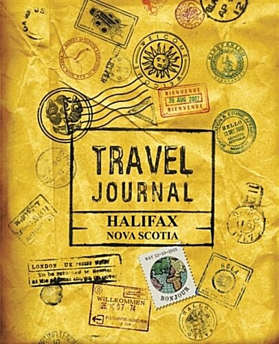 Travel Journal Halifax Nova Scotia (Paperback)
