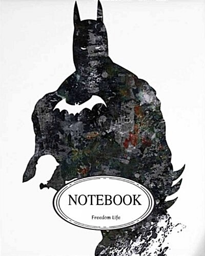 Notebook Journal Dot-Grid, Graph, Lined, Blank No Lined: Dark Batman: Pocket Notebook Journal Diary, 120 pages, 8 x 10 (Blank Notebook Journal) (Paperback)