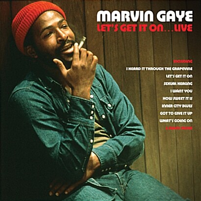 [수입] Marvin Gaye - Lets Get It on... Live [180g Red Color 2LP]