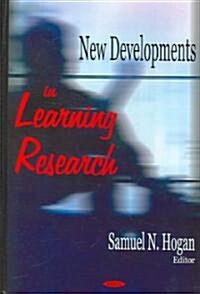 New Developments in Learning Research (Hardcover, UK)