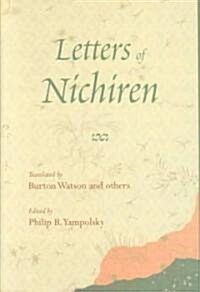 Letters of Nichiren (Hardcover)