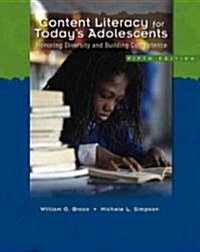 [중고] Content Literacy for Today‘s Adolescents: Honoring Diversity and Building Competence (Paperback, 5)