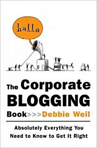 [중고] The Corporate Blogging Book (Hardcover)