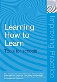 Learning How to Learn : Tools for Schools (Paperback)
