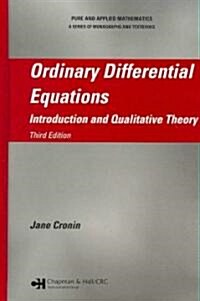 Ordinary Differential Equations: Introduction and Qualitative Theory, Third Edition (Hardcover, 3)