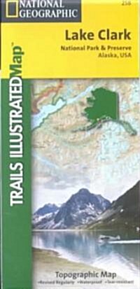 Lake Clark National Park and Preserve Map (Folded, 2001)