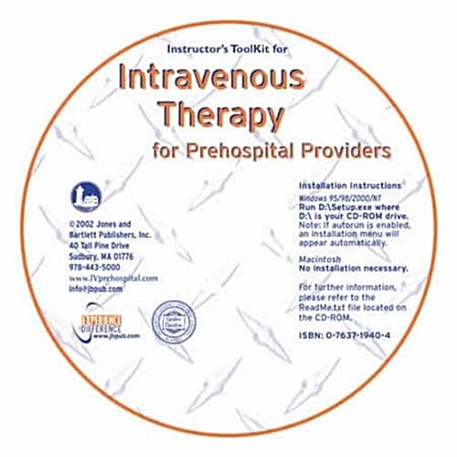 Itk- Intravenous Therapy for Prehospital Prov Inst Toolkit (Audio CD)