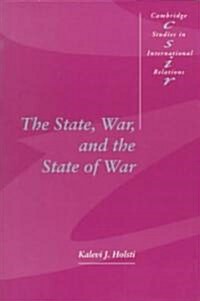 The State, War, and the State of War (Paperback)