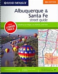 Rand McNally Albuquerque & Santa Fe Street Guide (Paperback, 5th, Spiral)