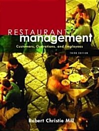 [중고] Restaurant Management: Customers, Operations, and Employees (Paperback, 3, Pbk Version and)