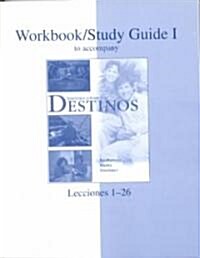Workbook/Studyguide Vol. 1 Fuw Destinos (Paperback, 2)