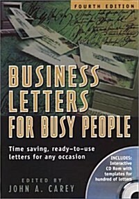 [중고] Business Letters for Busy People, Fourth Edition (Paperback, 4)